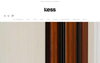 Kess Berlin Webseiten Screenshot