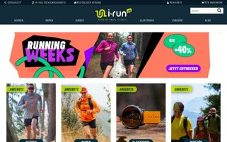 i-run Webseiten Screenshot