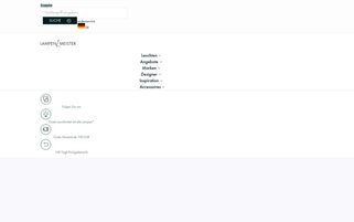 Lampenmeister Webseiten Screenshot