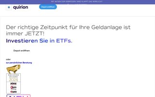 quirion Webseiten Screenshot