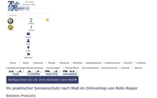 RolloRieper Webseiten Screenshot