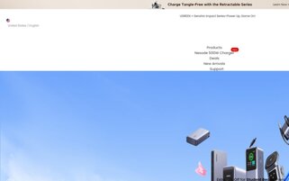 Ugreen Webseiten Screenshot